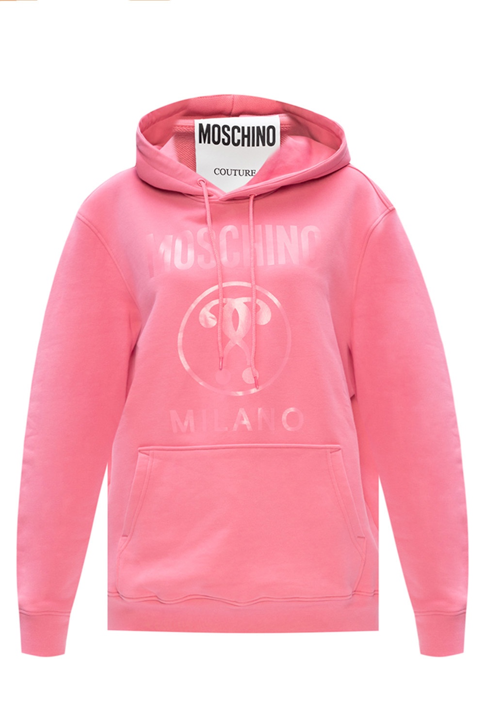 Moschino hoodie womens best sale